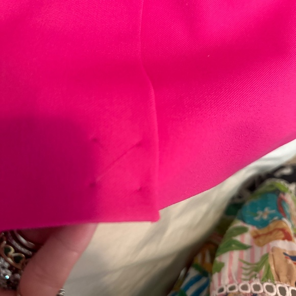 NWOT Frame hot pink blazer - size 0 - Picture 4 of 4